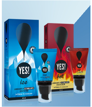  Lubricante Yes! - Sensaciones - Efecto frío y calor